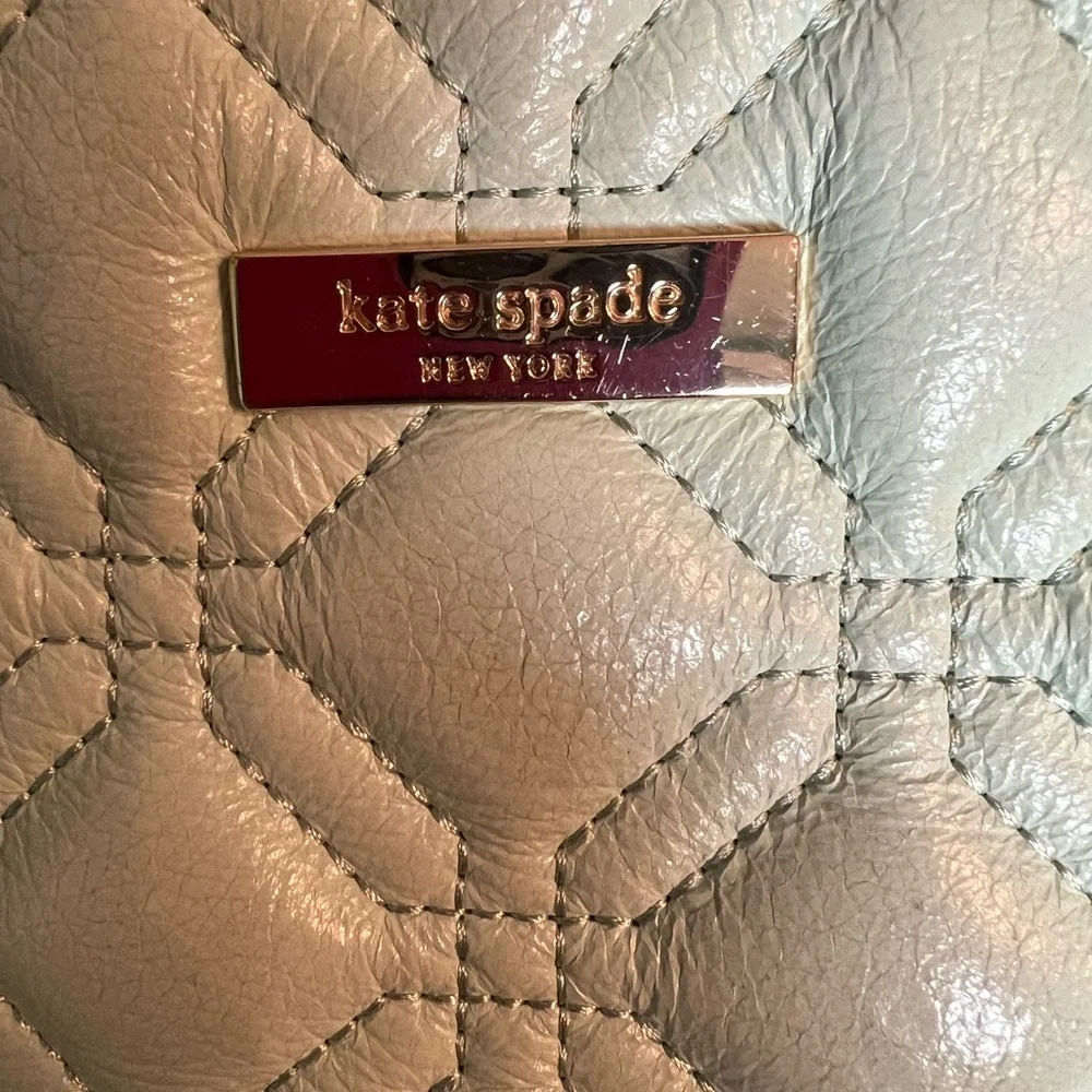 Kate Spade Rachelle Astor Quilted Mint Green Handbag - Picture 2 of 8